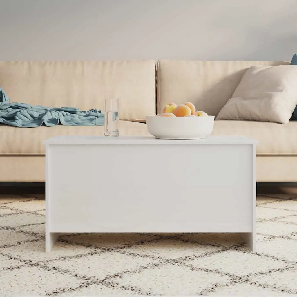 High Gloss White Lift Top Coffee Table