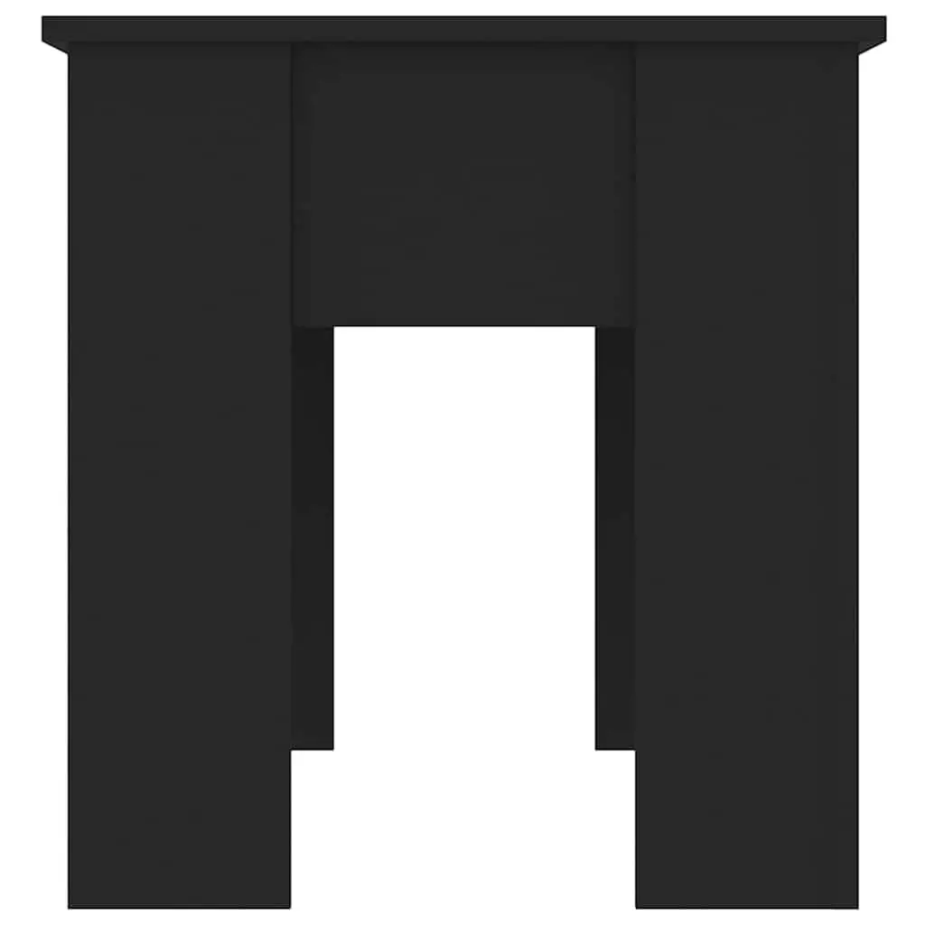 Lift Top Coffee Table Engineered Wood 101 x 49 x 52 cm Black