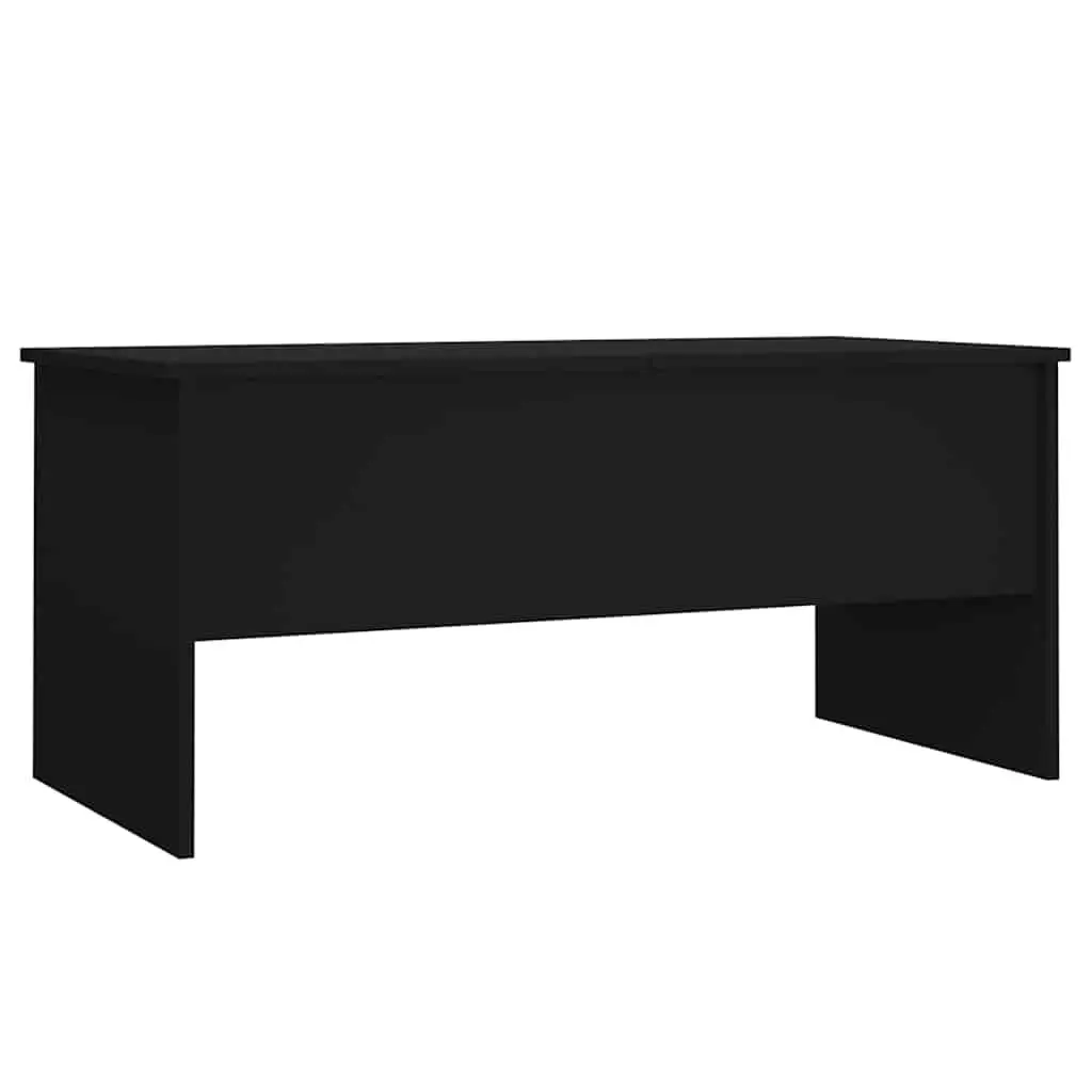 Black Lift Top Coffee Table with Storage