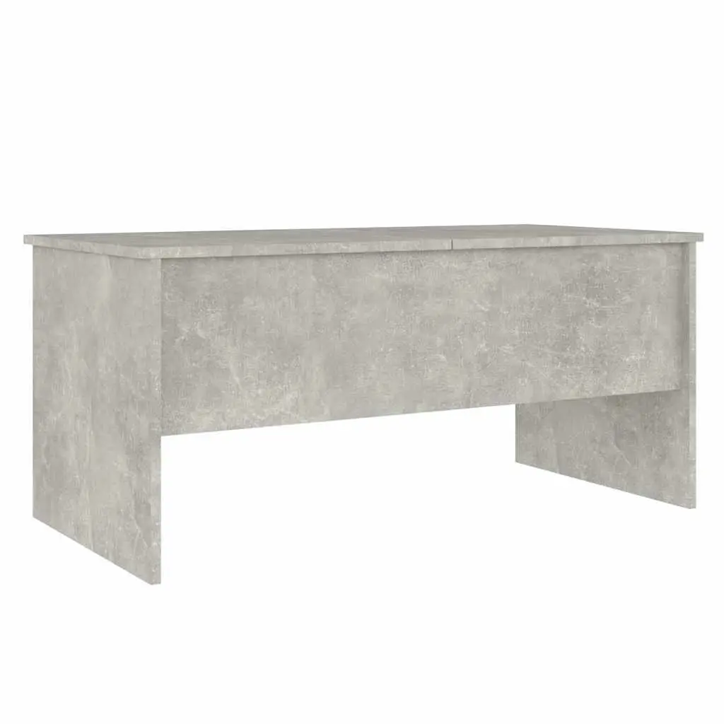 Grey Coffee Table with Lift-Top and Storage