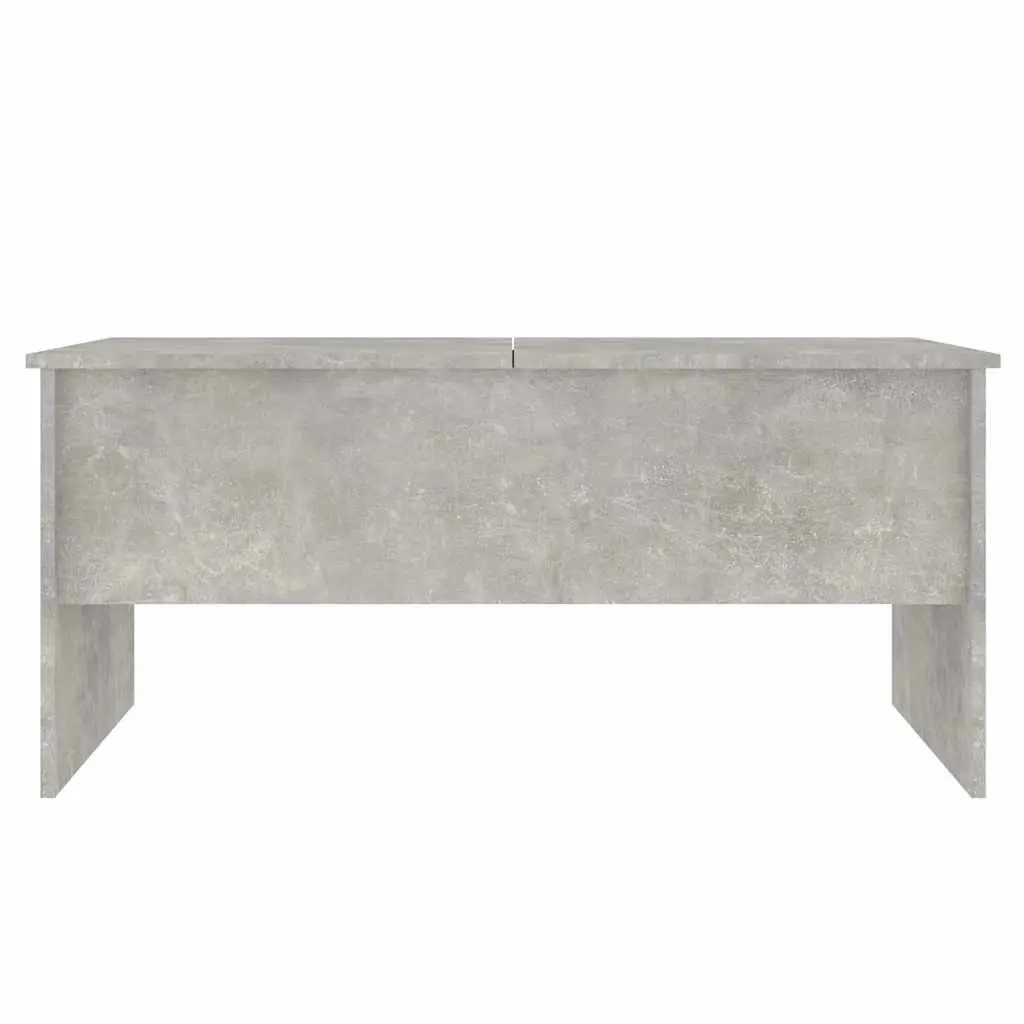 Grey Coffee Table with Lift-Top and Storage