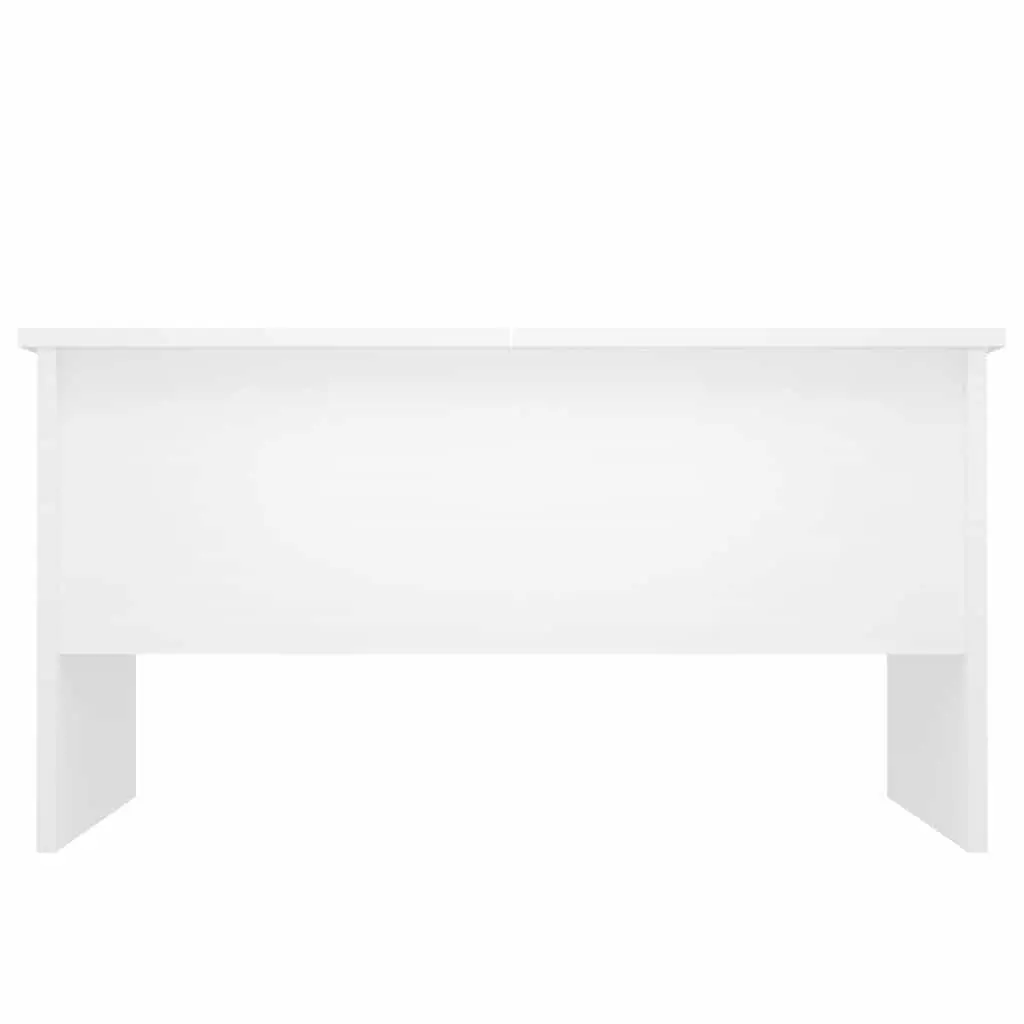 White Lift Top Coffee Table with Ample Storage