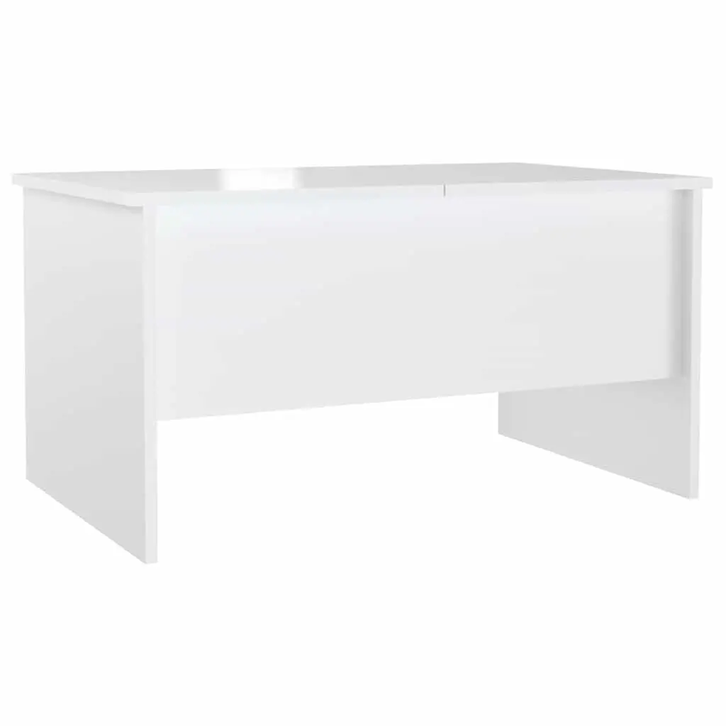 High Gloss White Coffee Table with Lift Top