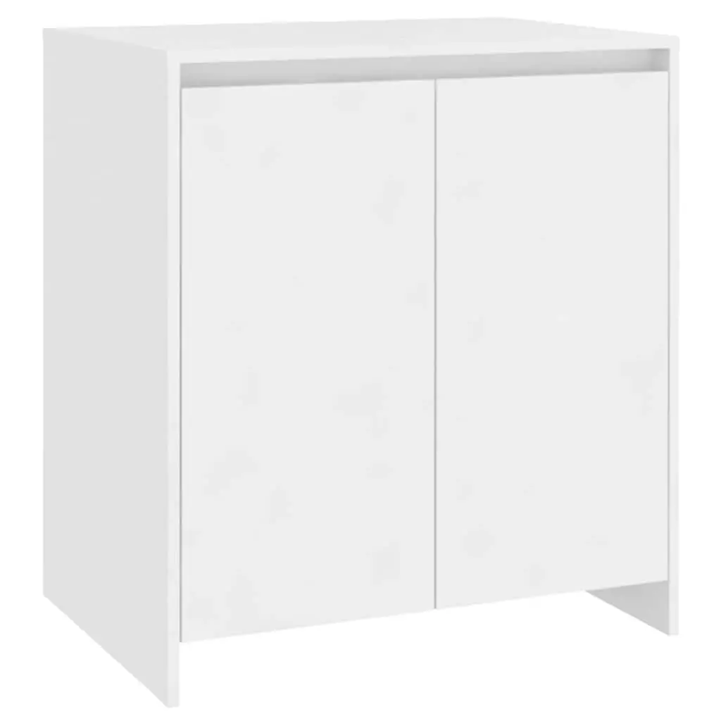 White Sideboard Cabinet with 2 Doors