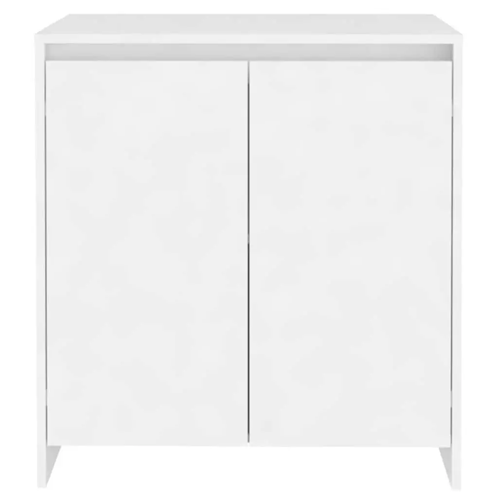 White Sideboard Cabinet with 2 Doors