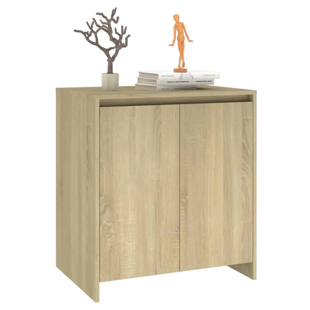 Beige 2 Door Sideboard Cabinet with Ample Storage