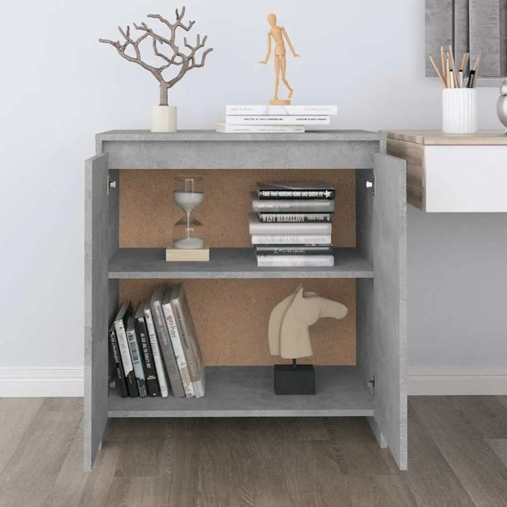 Grey Sideboard Cabinet for Storage and Display