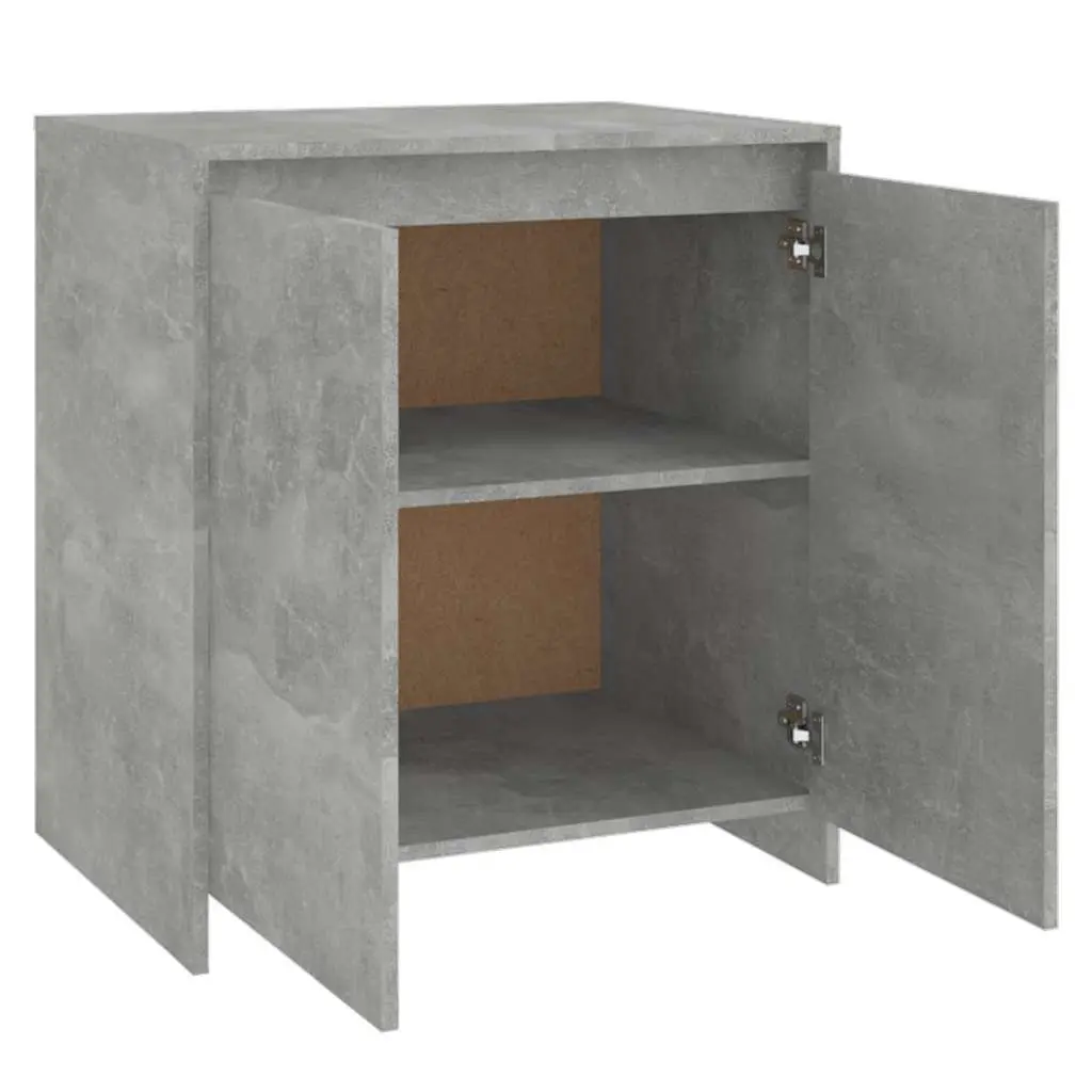 Grey Sideboard Cabinet for Storage and Display