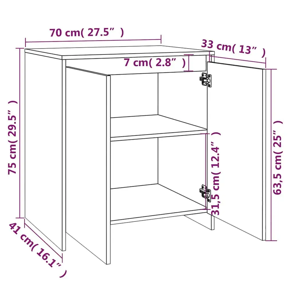 Grey Sideboard Cabinet for Storage and Display