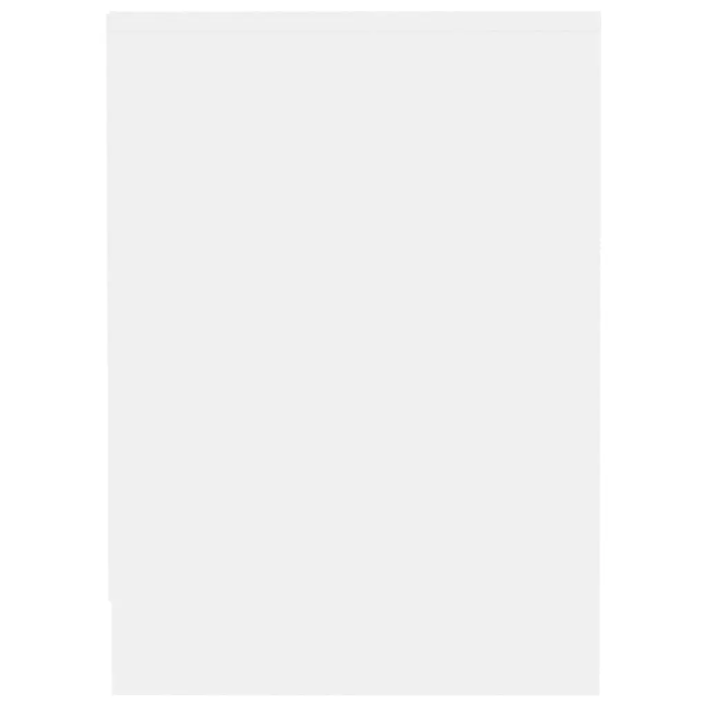 White Minimalist TV Cabinet with Storage Compartment