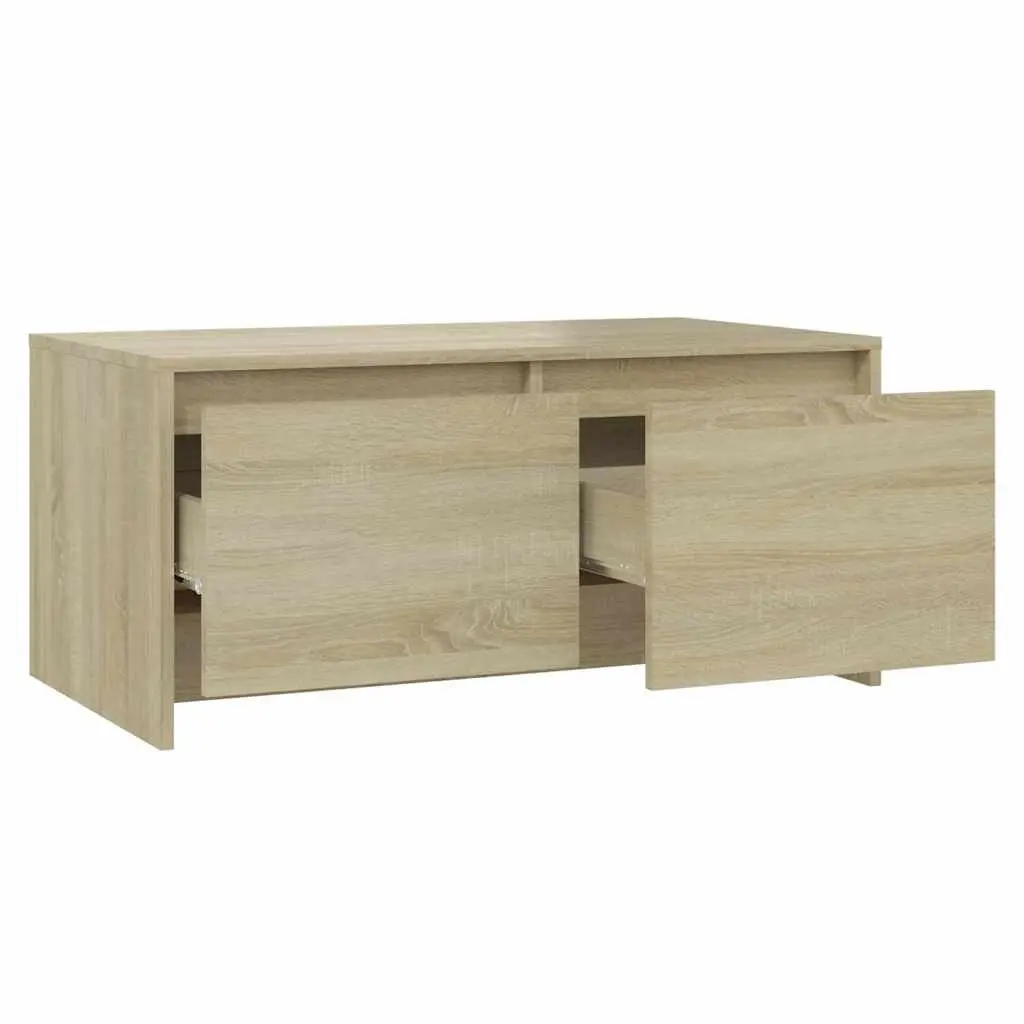Coffee Table with Storage Drawers Modern Design Accent Living Room Furniture