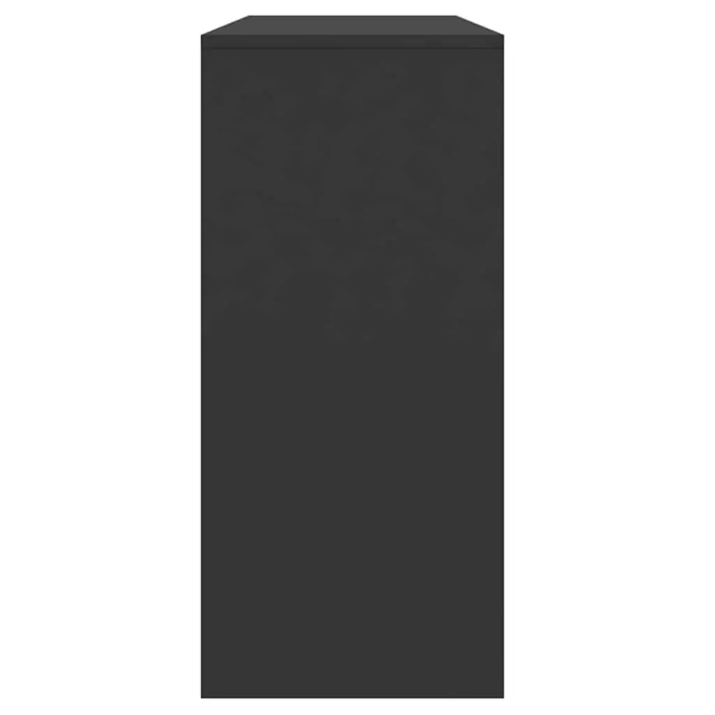 Black Console Table for Hallway and Living Room