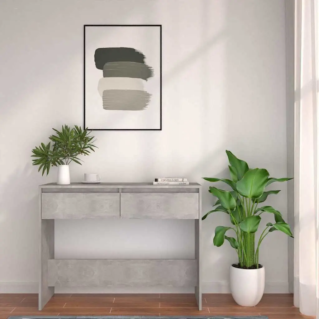 Grey Console Table for Home and Office