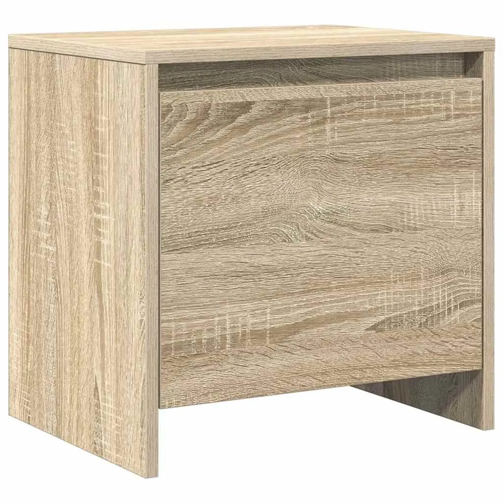 Beige Bedside Cabinet Nightstand 45x34x44.5cm