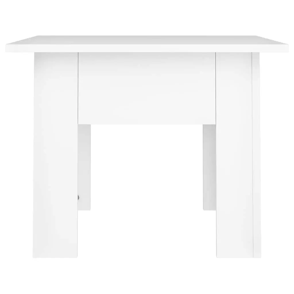 White Coffee Table for Living Room Accent