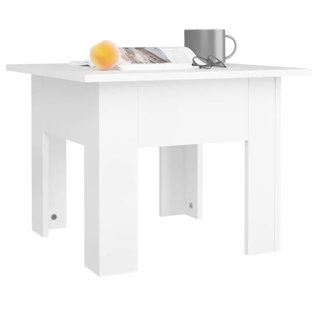 White Coffee Table for Living Room Accent