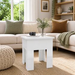 Sturdy White High Gloss Coffee Table for Modern Homes