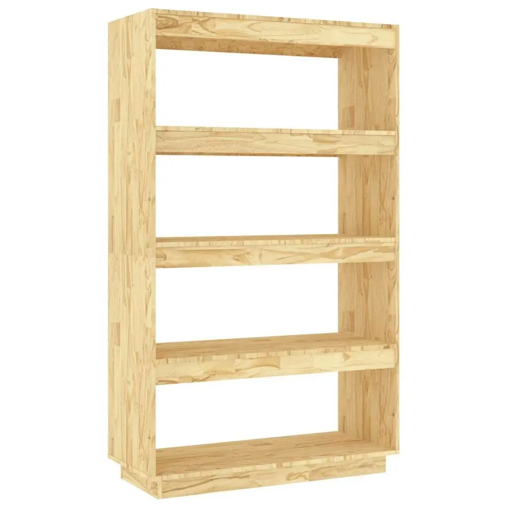 Brown Wooden Book Cabinet with Room Dividing Function