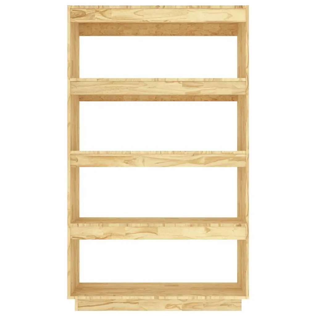 Brown Wooden Book Cabinet with Room Dividing Function