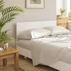 160cm White Engineered Wood Bed Headboard for Quality