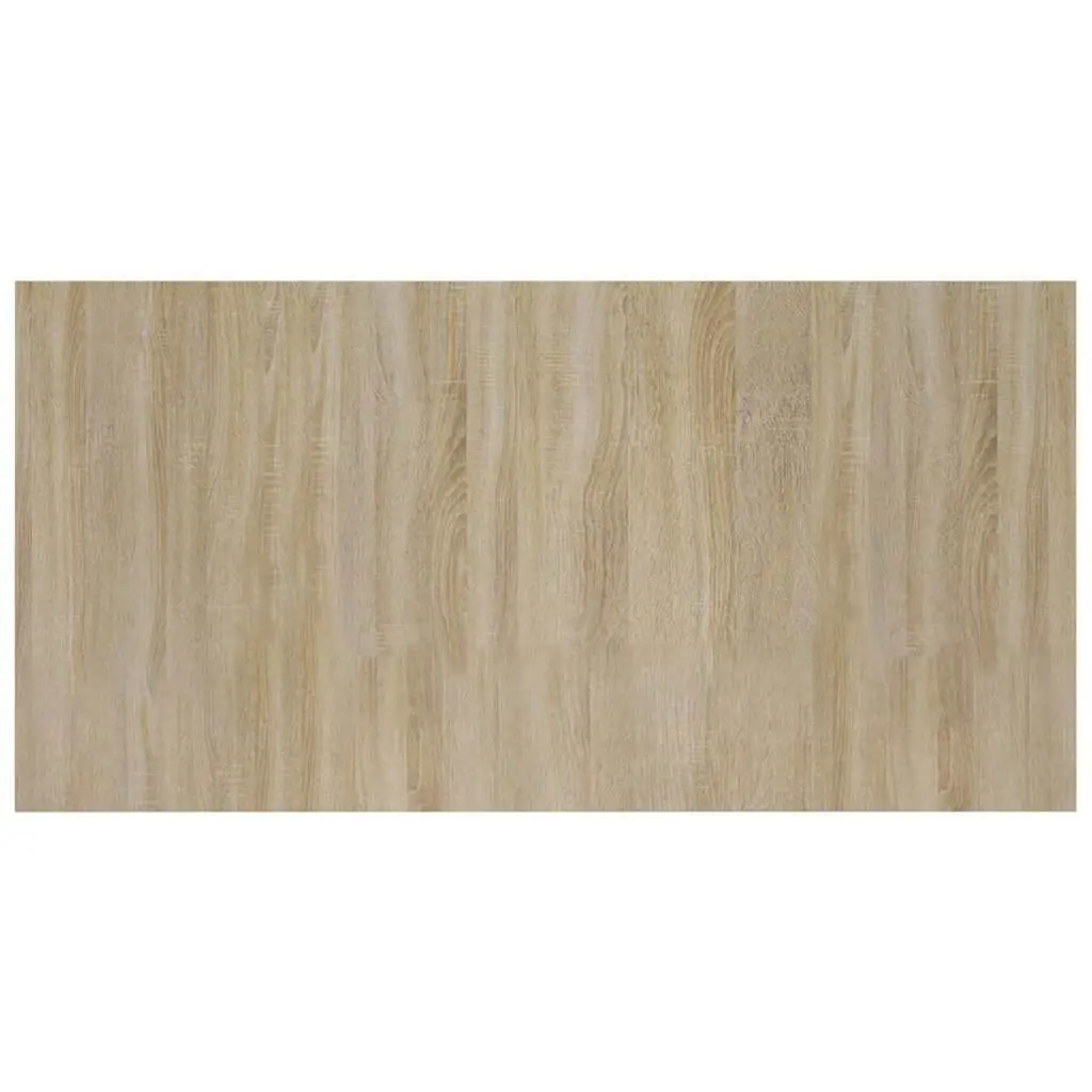 Brown Engineered Wood Bed Headboard 160cm