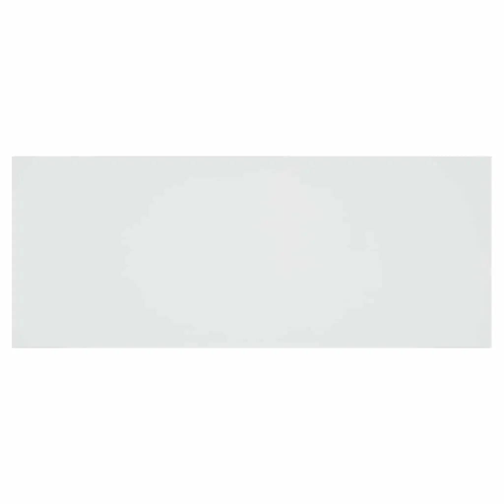 200 cm Wall-Mounted White Bed Headboard