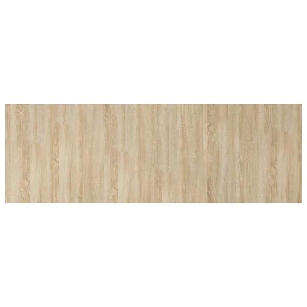 Brown Engineered Wood Wall Headboard 240x80cm