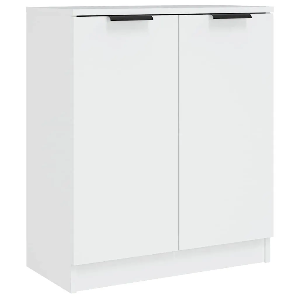 White Sideboard Storage Cabinet 60x30x70 cm
