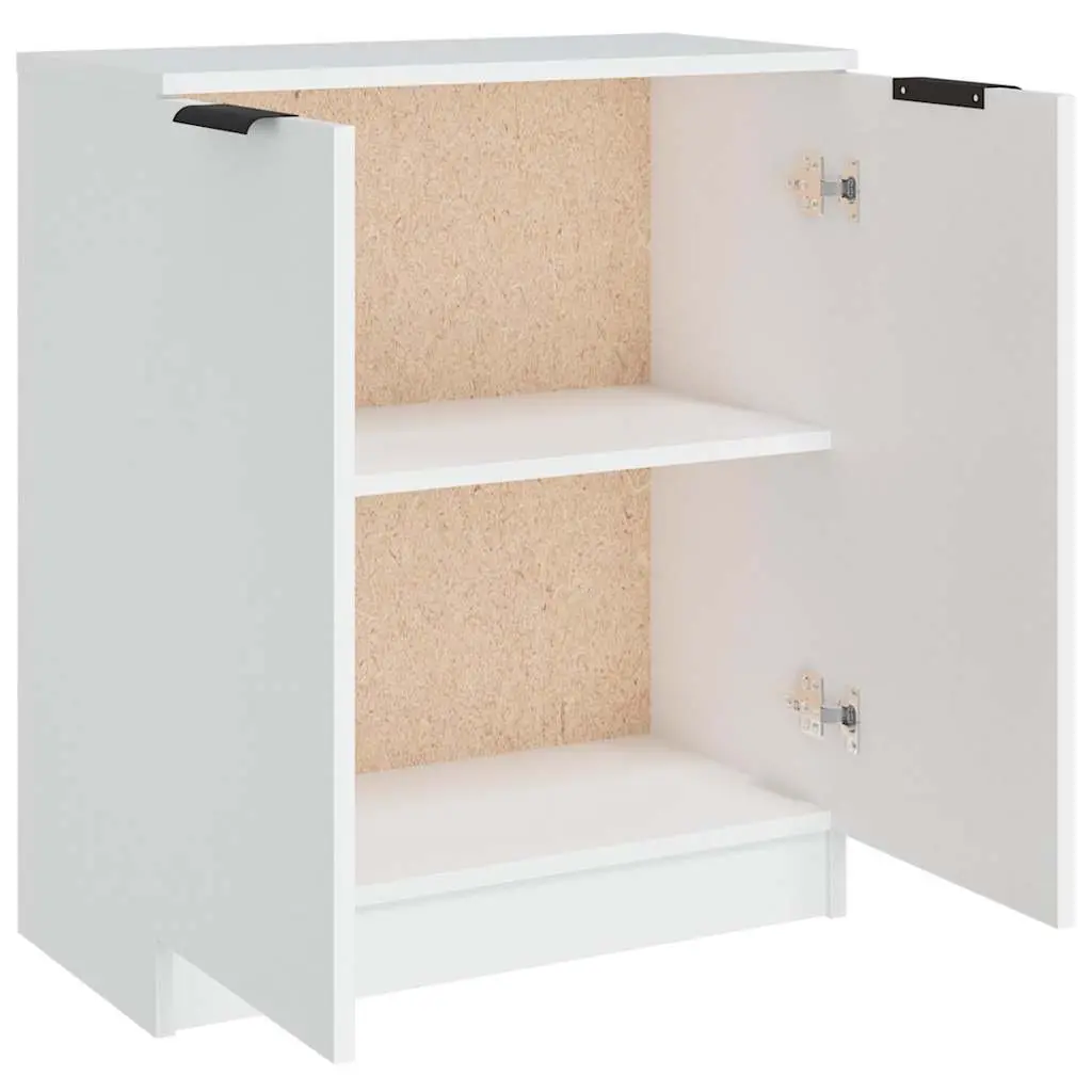 White Sideboard Storage Cabinet 60x30x70 cm