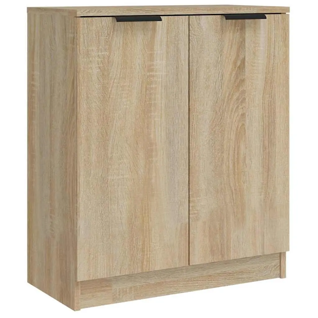 Sideboard Brown Engineered Wood Storage Cabinet 60x30x70cm Living Room Furniture