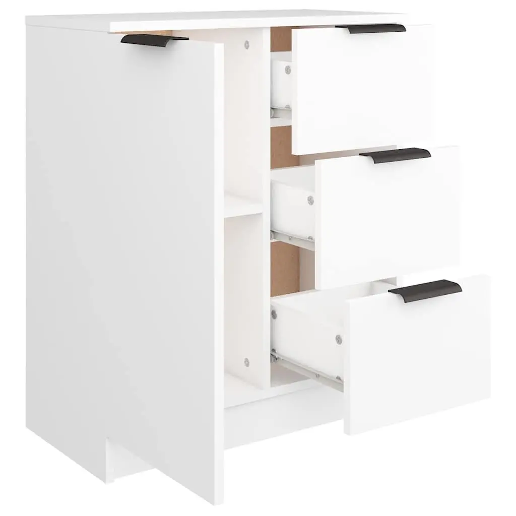 White Sideboard Cabinet for Storage and Display