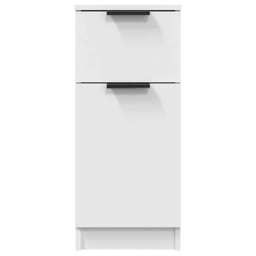 Sideboard Engineered Wood 30x30x70cm White