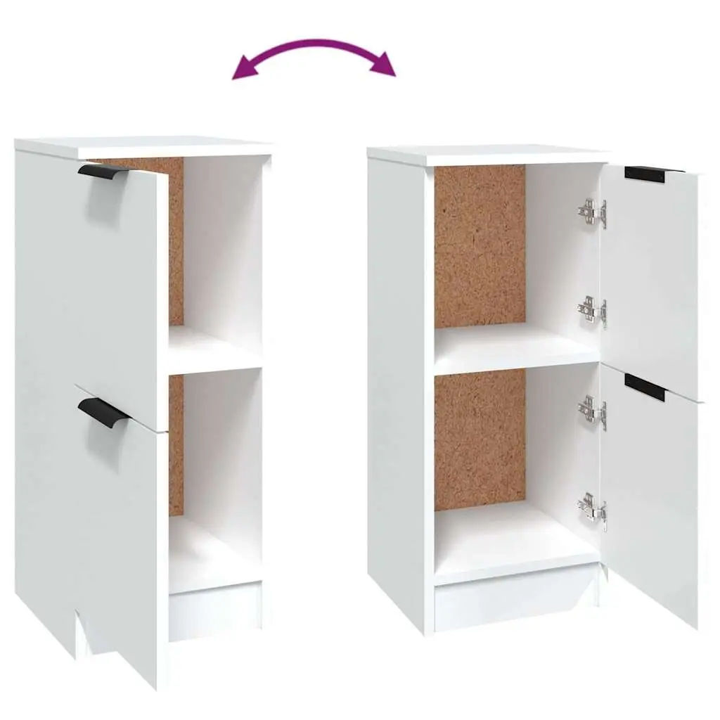 Sideboard Cabinet Set in White