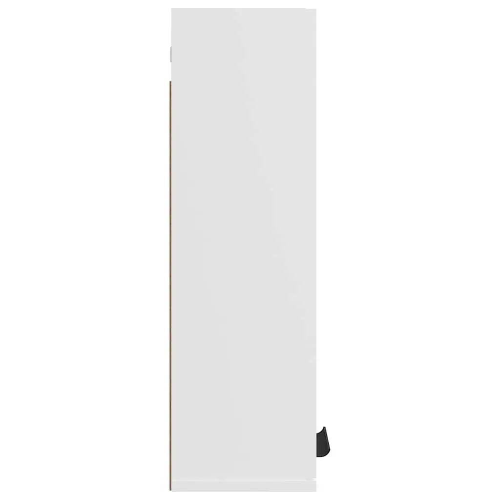 Wall-Mounted Bathroom Cabinet White Storage Unit 32x20x67cm