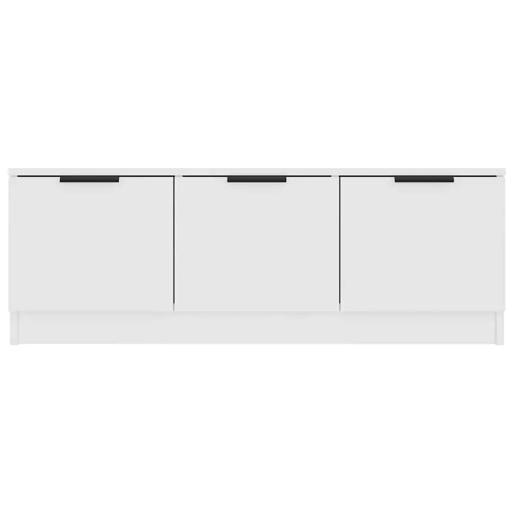 TV Cabinet Engineered Wood 102x35x36.5 cm White