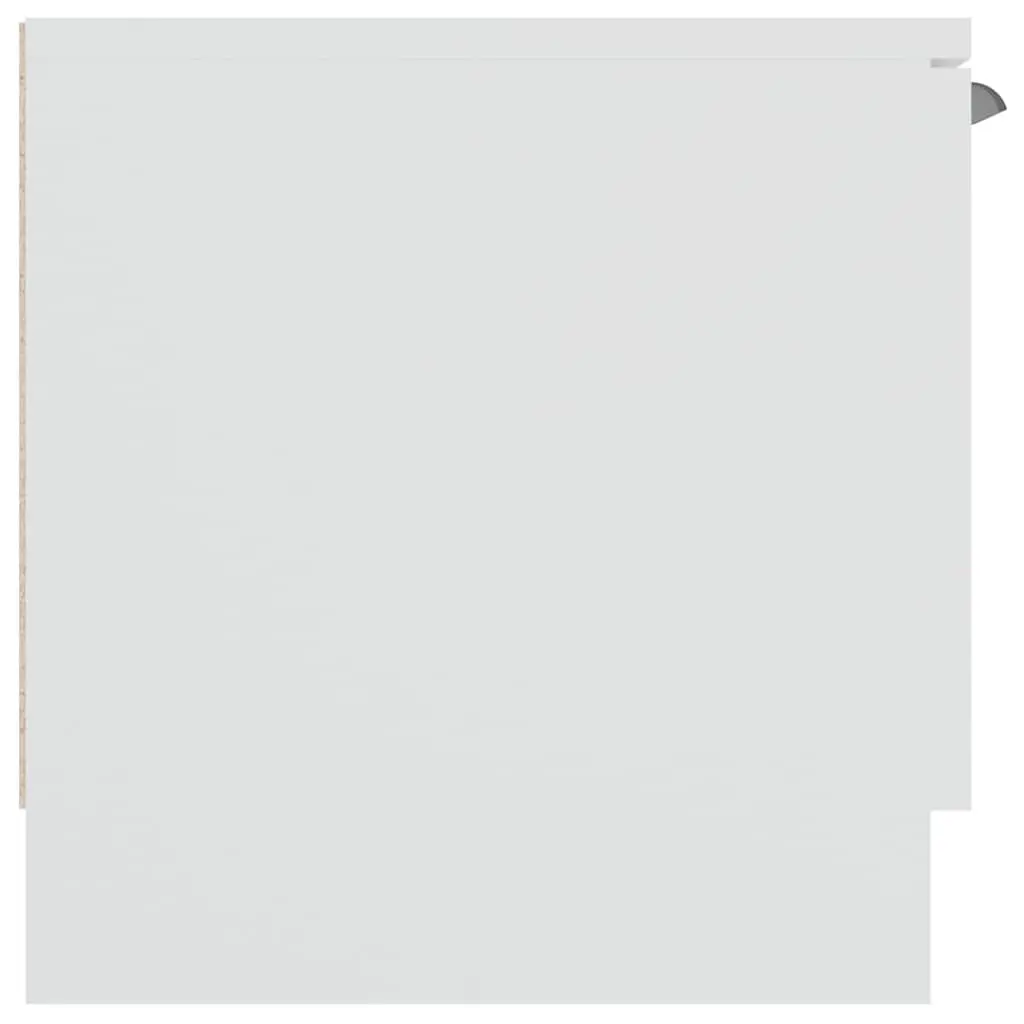 TV Cabinet Engineered Wood 102x35x36.5 cm White