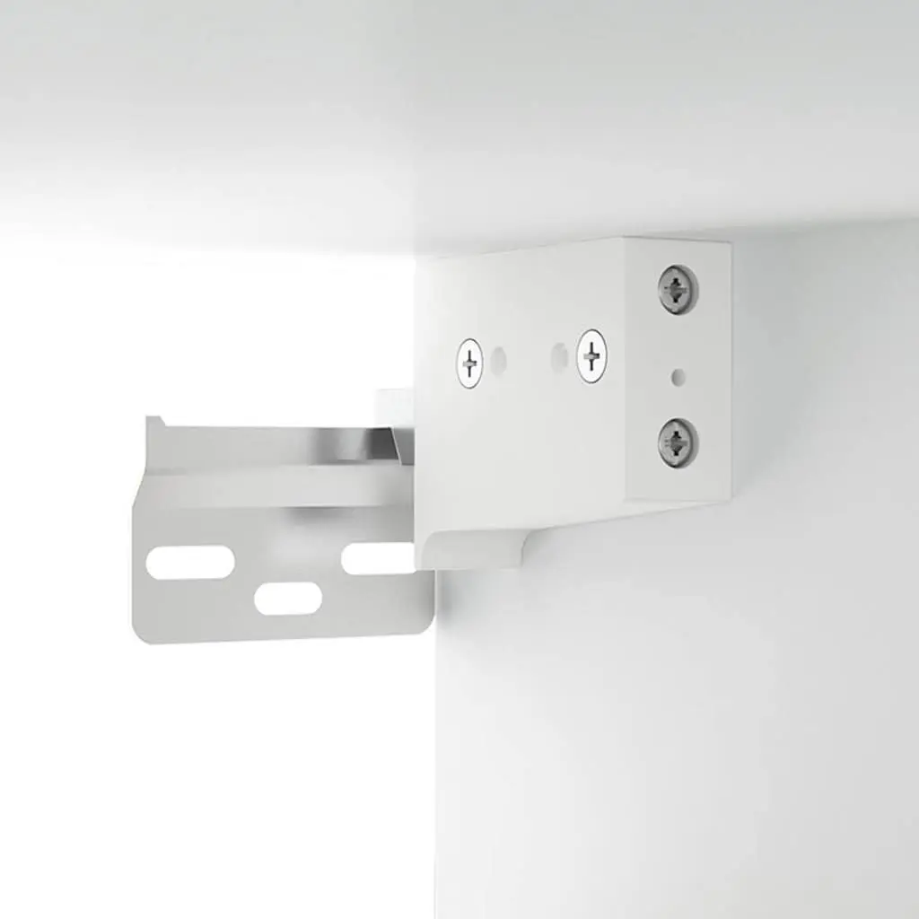 Floating White Wall Cabinet Storage 68x30x20 cm