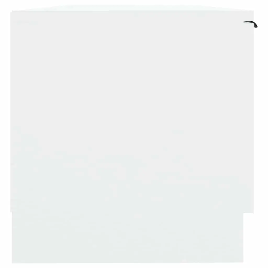 White TV Cabinet with Ample Storage 102x35x36.5 cm