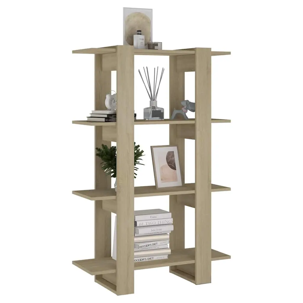 Wooden Book Cabinet for Storage and Dividing