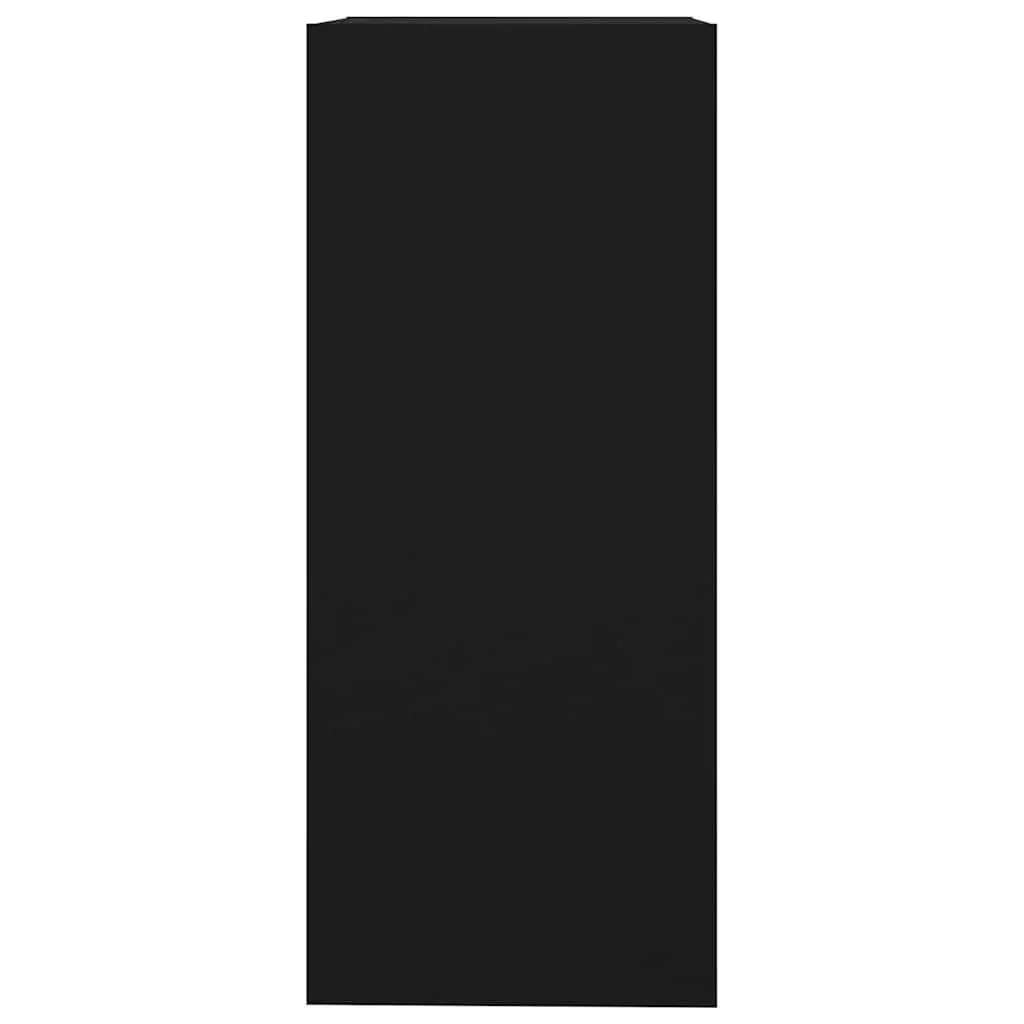 Storage Shelf Black 40x30x72cm Book Cabinet Room Divider Organizer