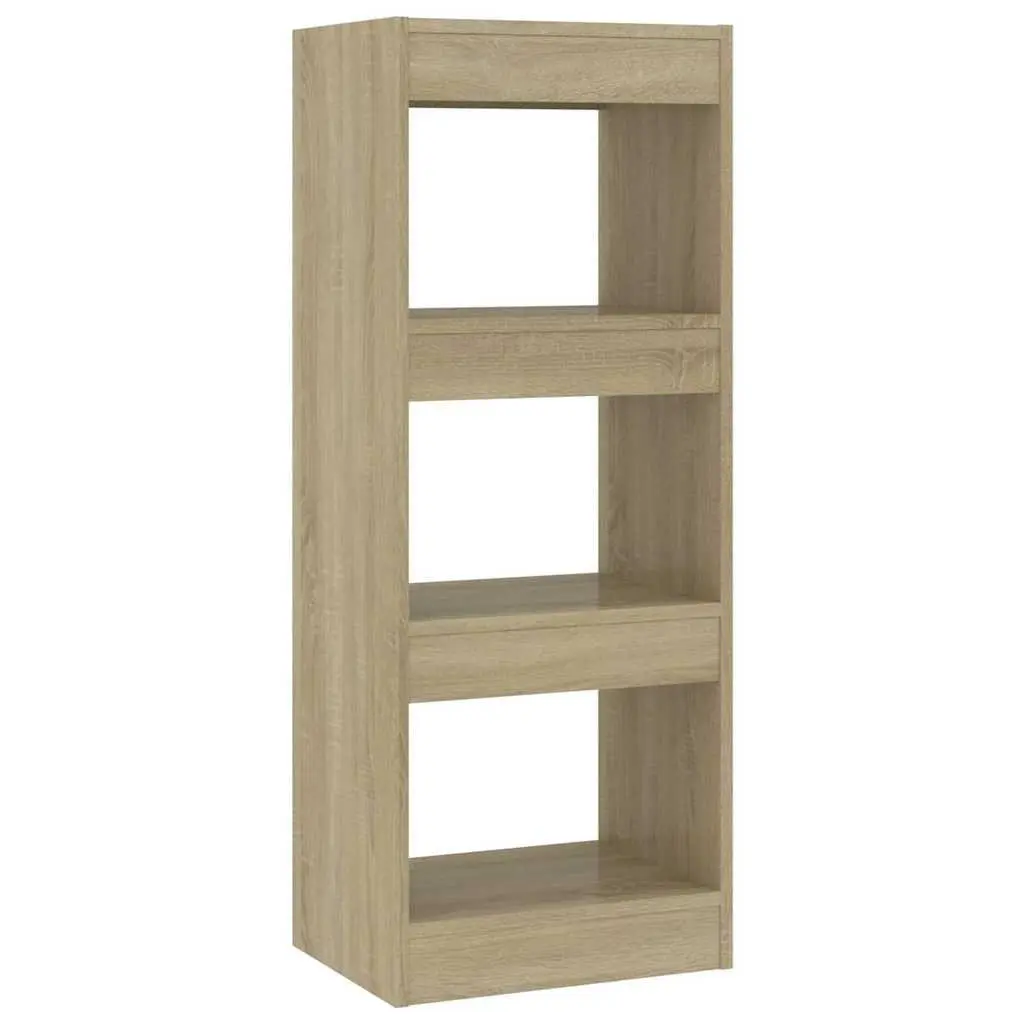 Brown Wooden Book Cabinet & Room Divider