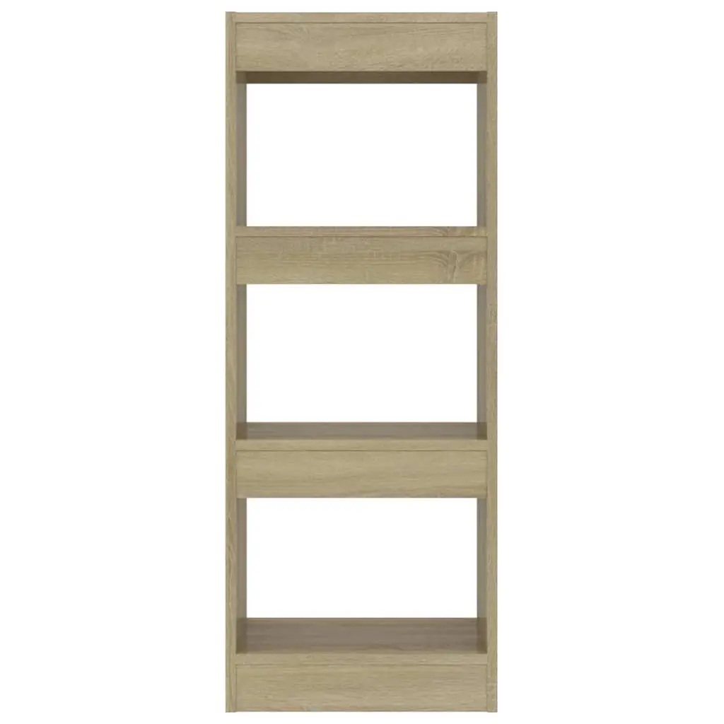 Brown Wooden Book Cabinet & Room Divider