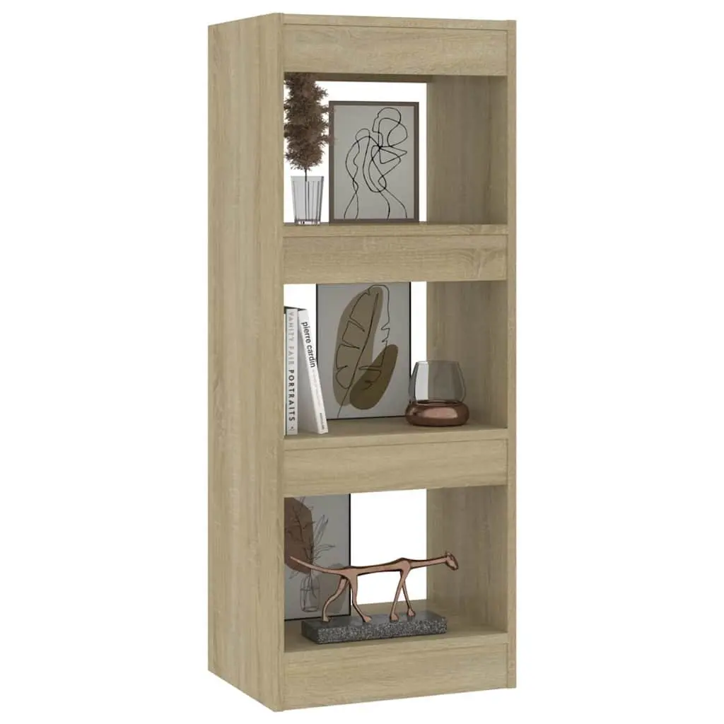 Brown Wooden Book Cabinet & Room Divider