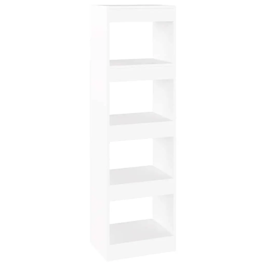 White Book Cabinet for Storage and Room Division