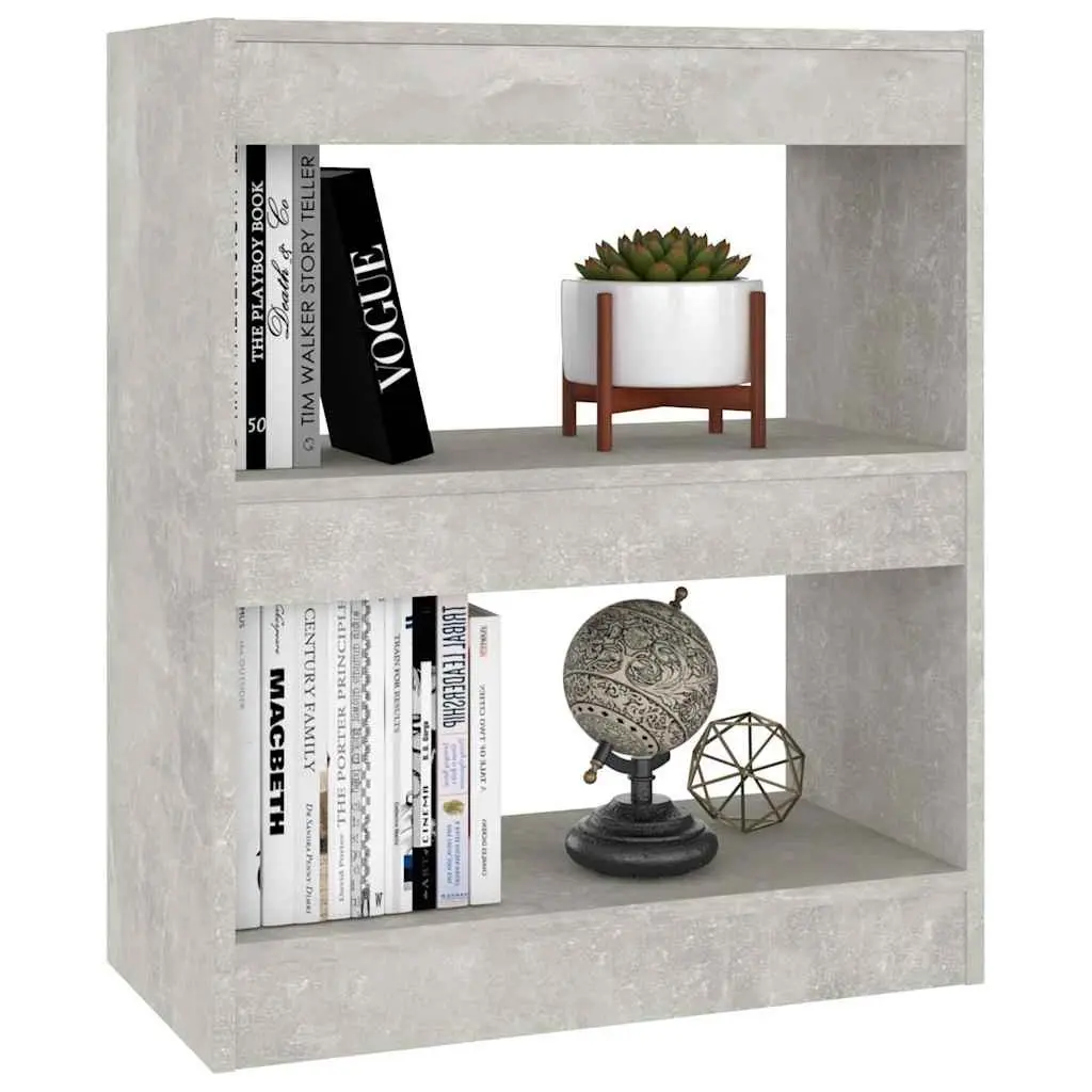 Grey Book Cabinet for Storage and Division