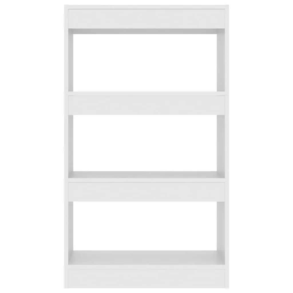 Book Cabinet Wooden Room Divider 60x30x103cm White