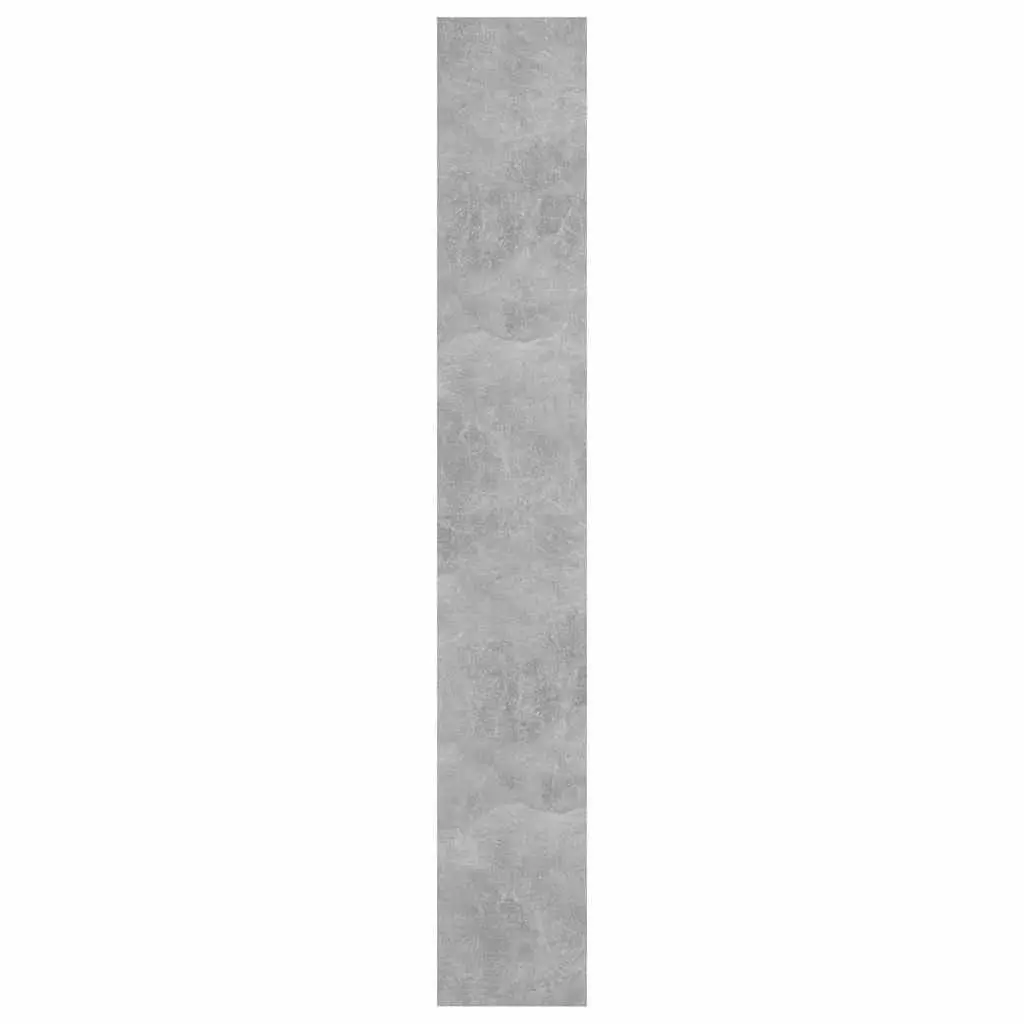 Bookcase Wooden Storage Grey 60x30x198cm Room Divider Shelving Unit