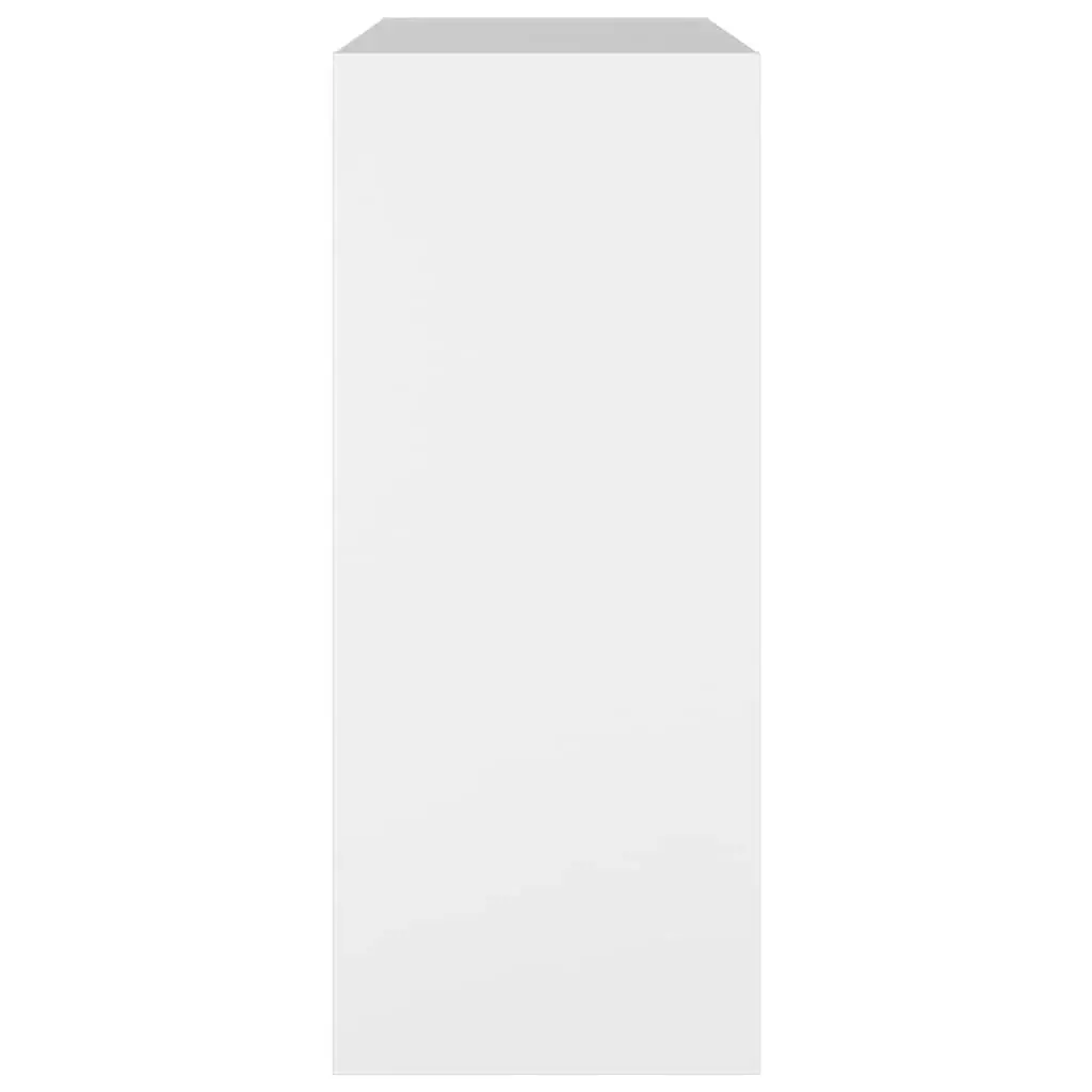 Bookcase Engineered Wood 80x30x72cm White