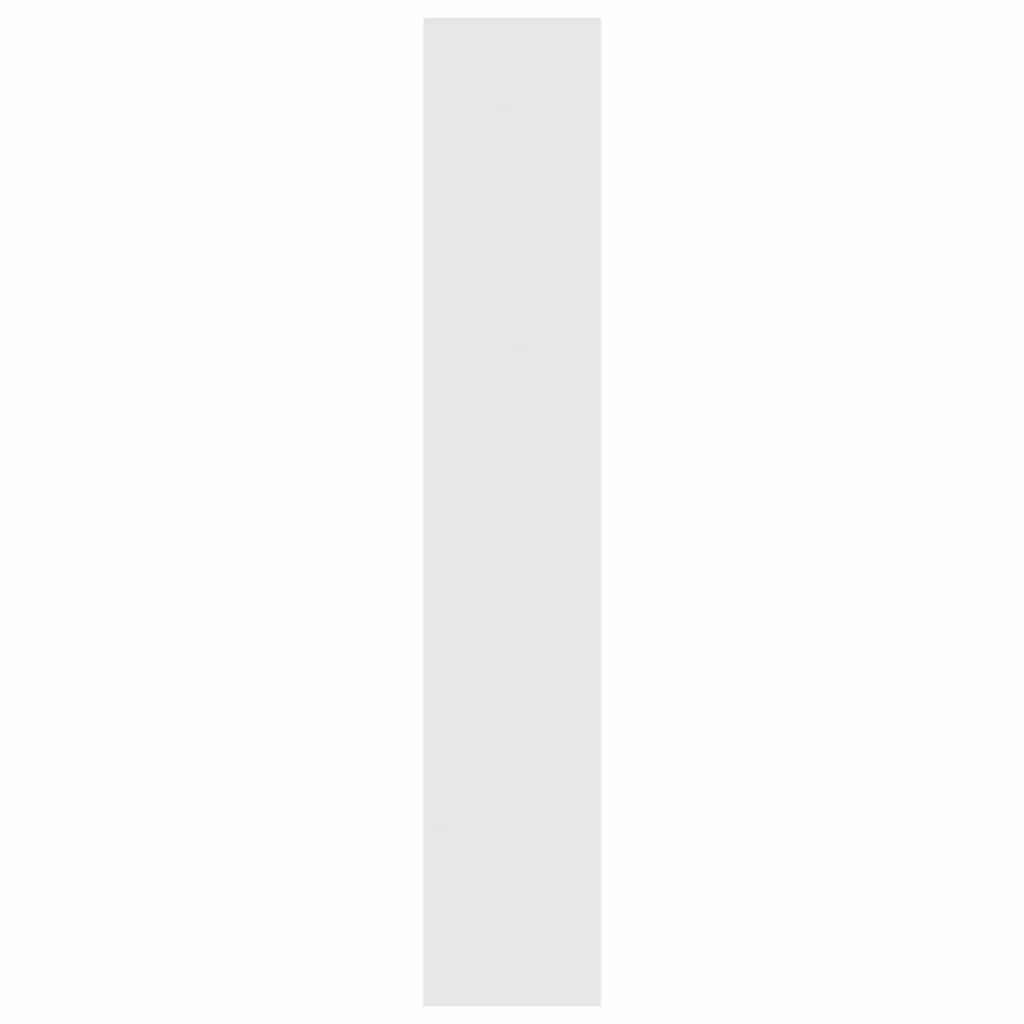 Book Cabinet Engineered Wood 80x30x166cm White