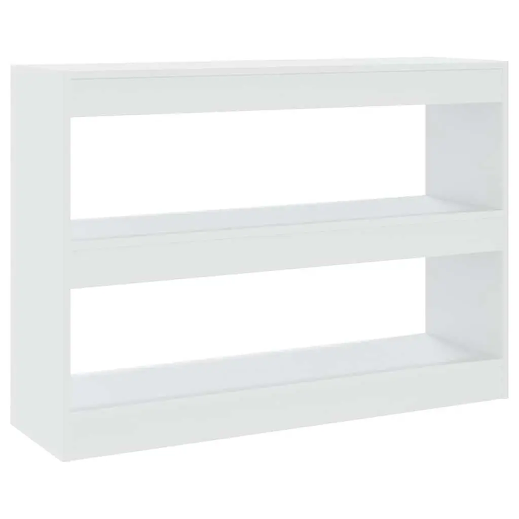 Book Cabinet Wood 100W x 30D x 72H cm White
